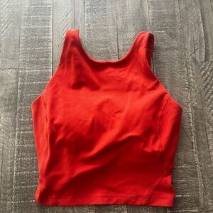 lululemon athletica Brick Red Tank Top